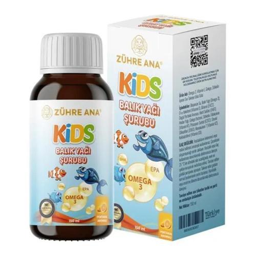 Omega 3 Portakallı Balık Yağı Şurubu