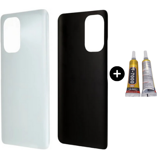 Redmi K40 Uyumlu Arka Pil Kapağı Beyaz + B7000