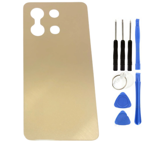Vivo Y36 Uyumlu Arka Pil Kapağı Gold + Tamir Seti