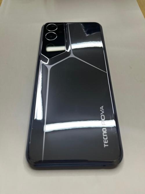 Tecno Pova Neo 2 Uyumlu Arka Kapak Kasa Full Siyah