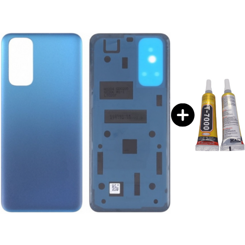 Redmi Note 11S Uyumlu Arka Pil Kapağı Mavi + B7000