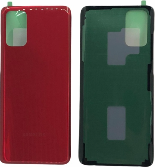 Samsung S20 Plus SM-G985 Uyumlu Arka Pil Kapağı Kırmızı