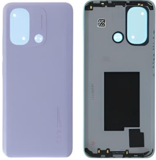 Redmi 12C Uyumlu Full Kasa Arka Pil Kapağı Mor