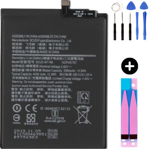 Samsung Galaxy A10s A107 Uyumlu Güçlendirilmiş İthal Pil + Montaj Seti