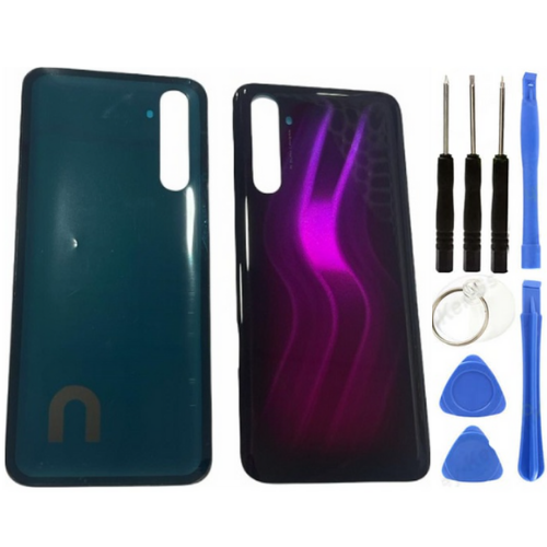 Realme 6 Pro Uyumlu Arka Pil Kapağı Pembe + Tamir Seti