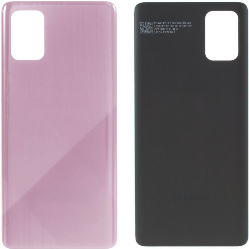Samsung A72 SM-A725F Uyumlu Arka Pil Kapağı Mor