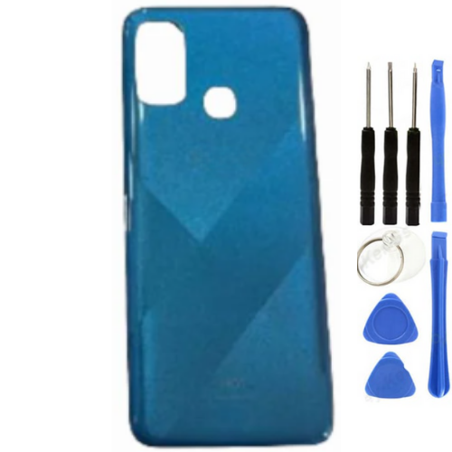 İnfinix Hot 9 Uyumlu Arka Kapak Mavi + Tamir Seti