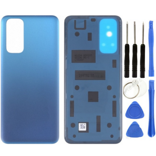 Redmi Note 11 Uyumlu Arka Pil Kapağı Mavi + Tamir Seti