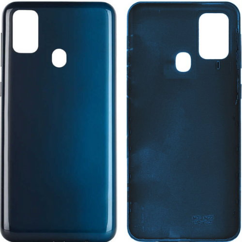 Samsung M30S SM-M307 Uyumlu Arka Pil Kapağı Siyah