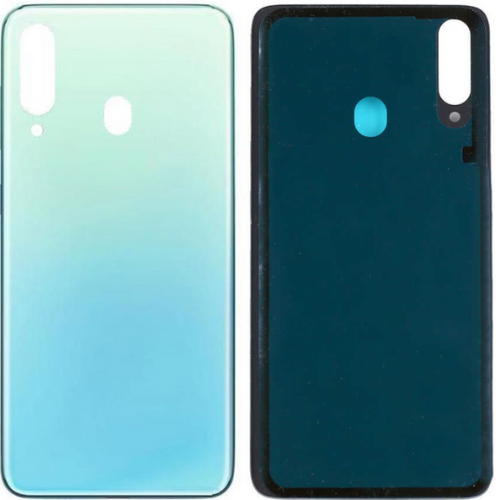 Samsung M40 SM-M405F Uyumlu Arka Pil Kapağı Yeşil