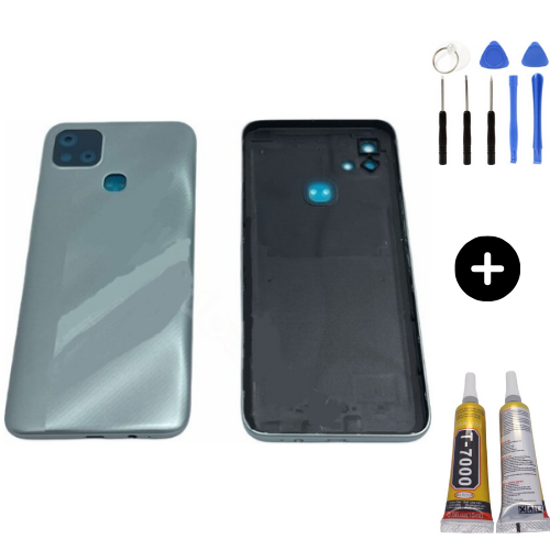İnfinix Hot 10İ Uyumlu Full Kasa Arka Kapak Beyaz + Montaj Seti