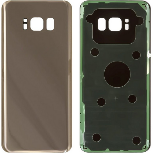 Samsung S8 Plus SM-G955 Uyumlu Arka Pil Kapağı Gold