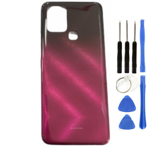 İnfinix Hot 10 Uyumlu Arka Kapak Kırmızı + Tamir Seti