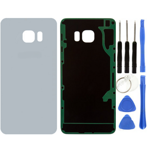 Samsung S7 SM-G930 Uyumlu Arka Pil Kapağı Gri + Tamir Seti