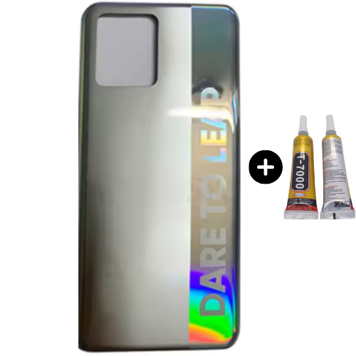 Realme 8 Pro Uyumlu Arka Pil Kapağı Siyah + B7000