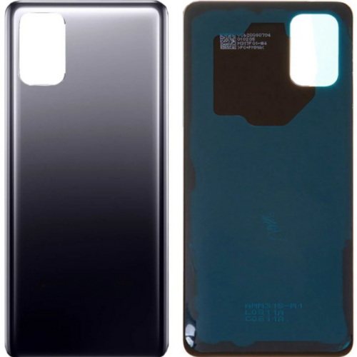 Samsung M31S SM-M317 Uyumlu Arka Pil Kapağı Siyah