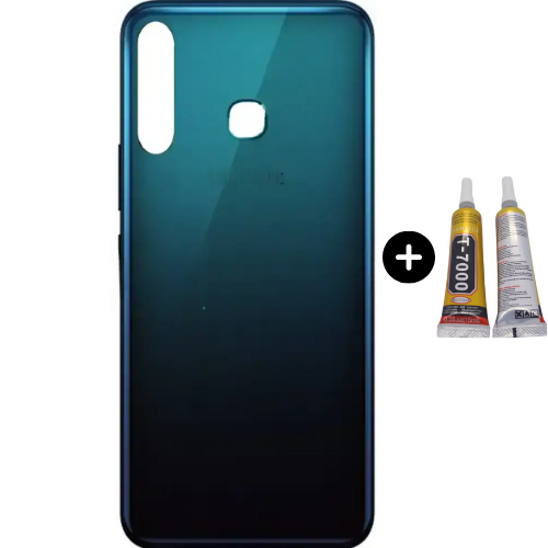 İnfinix Hot 8 Uyumlu Full Kasa Arka Kapak Yeşil + B7000