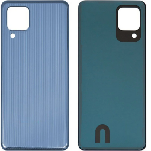 Samsung M32 SM-M325F Uyumlu Arka Pil Kapağı Mavi