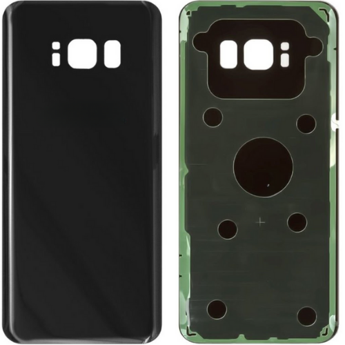 Samsung S8 Plus SM-G955 Uyumlu Arka Pil Kapağı Siyah