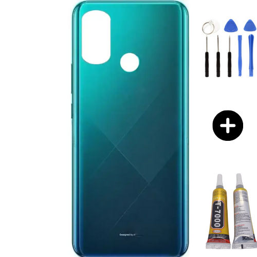 İnfinix Hot 9 Play Uyumlu Arka Kapak Yeşil + Montaj Seti