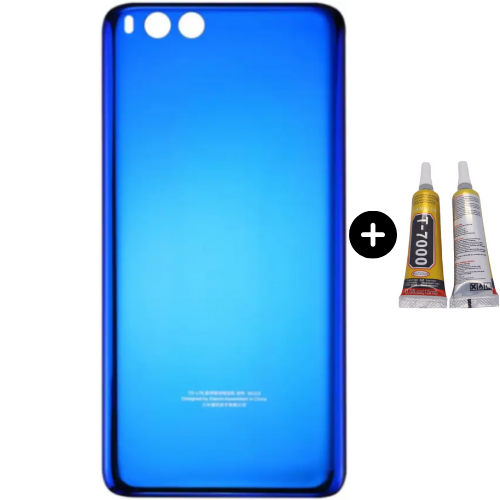 Xiaomi Mi Note 3 Uyumlu Arka Pil Kapağı Mavi + B7000