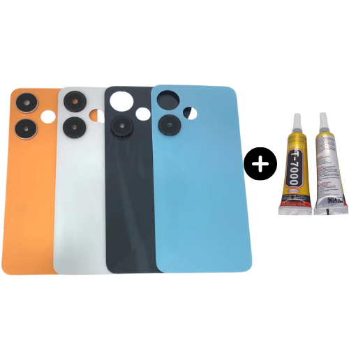 İnfinix Hot 30İ Uyumlu Arka Kapak Siyah + B7000