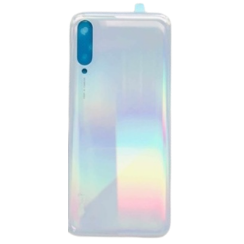 Xiaomi Mi A3 Uyumlu Arka Pil Kapağı Beyaz 