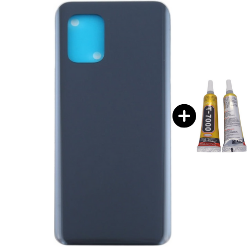 Xiaomi Mi 10 Lite Uyumlu Arka Pil Kapağı Siyah + B7000