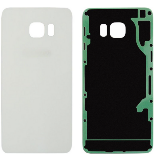 Samsung S6 Edge SM-G925 Uyumlu Arka Pil Kapağı Beyaz