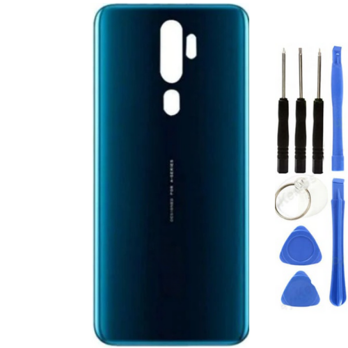 Oppo A9 2020 Uyumlu Arka Pil Kapağı Yeşil + Tamir Seti
