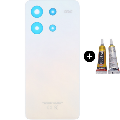 Redmi Note 13 Uyumlu Arka Pil Kapağı Gold + B7000