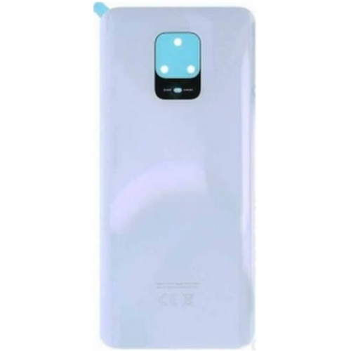 Redmi Note 9 Pro Uyumlu  Arka Pil Kapağı Beyaz