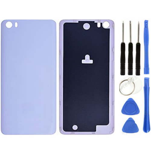 Xiaomi Mi 5 Uyumlu Arka Pil Kapağı Mavi + Tamir Seti