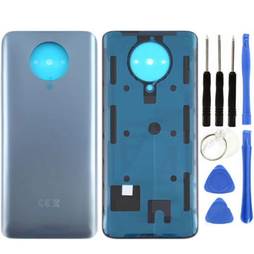 Xiaomi Poco Pocophone F2 Pro Uyumlu Arka Pil Kapağı Siyah + Tamir Seti