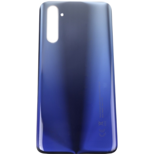 Realme 6 Uyumlu Arka Pil Kapağı Mavi 