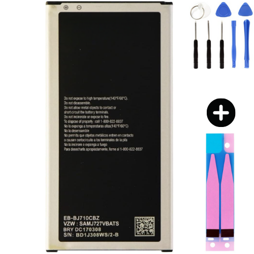 Samsung Galaxy J7 2017 J710f Uyumlu Güçlendirilmiş İthal Pil + Montaj Seti