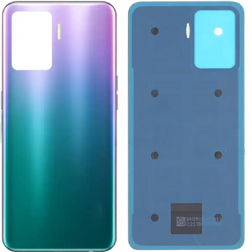 Oppo Reno 5 Lite Uyumlu Arka Pil Kapağı Mor 