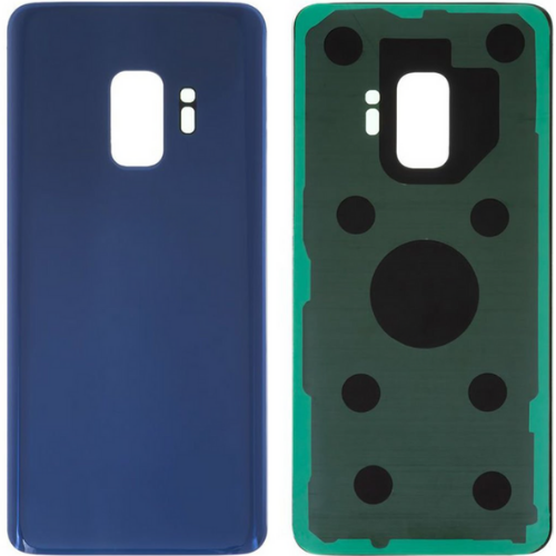 Samsung S9 SM-G960 Uyumlu Arka Pil Kapağı Mavi
