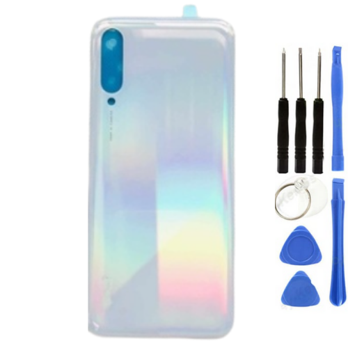 Xiaomi Mi A3 Uyumlu Arka Pil Kapağı Beyaz + Tamir Seti