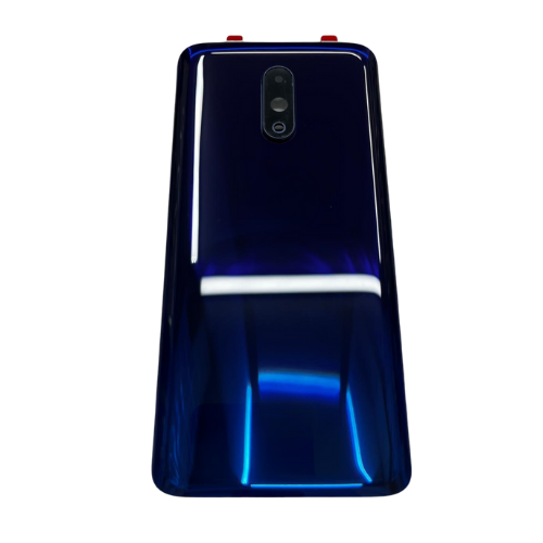 Oneplus 9 Uyumlu Arka Kapak Pil Kapağı (Kamera Camlı) Mavi
