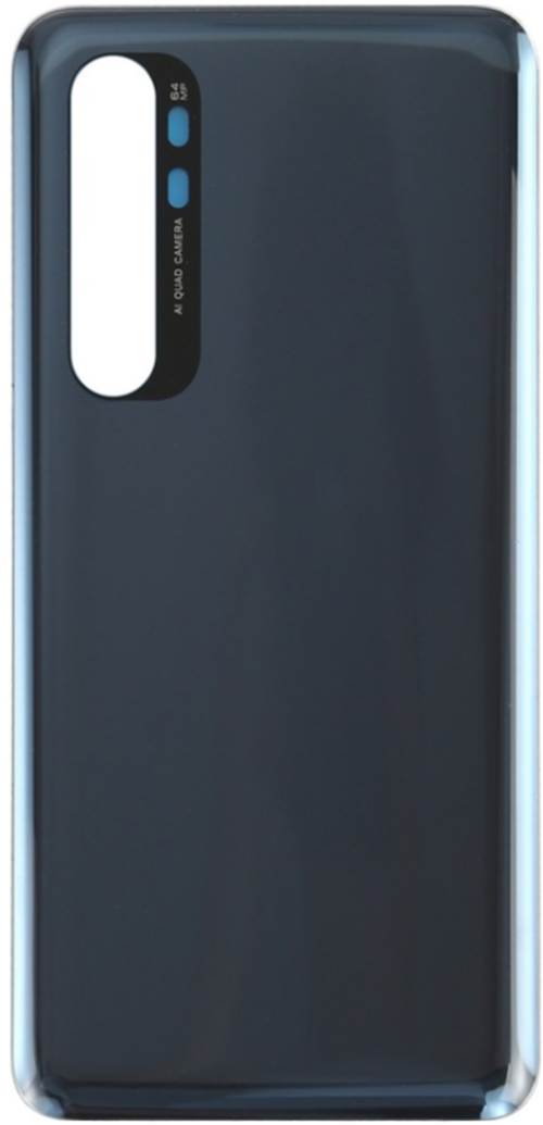 Xiaomi Mi Note 10 Lite Uyumlu Arka Pil Kapağı Siyah 
