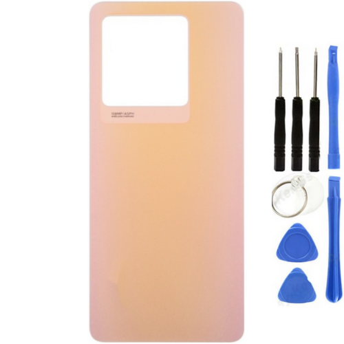 İnfinix Note 30 Pro Uyumlu Arka Kapak Gold + Tamir Seti