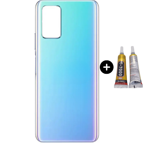 İnfinix Note 8 Uyumlu Arka Kapak Mavi + B7000
