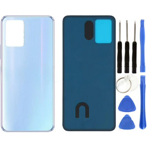 Vivo Y21 Uyumlu Arka Pil Kapağı Beyaz + Tamir Seti