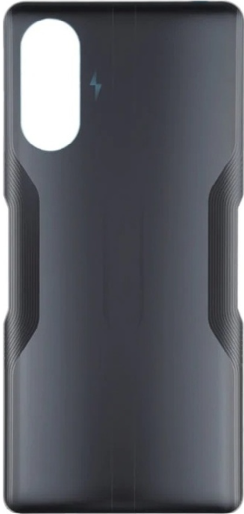 Xiaomi Poco Pocophone F3 GT Uyumlu Arka Pil Kapağı Siyah