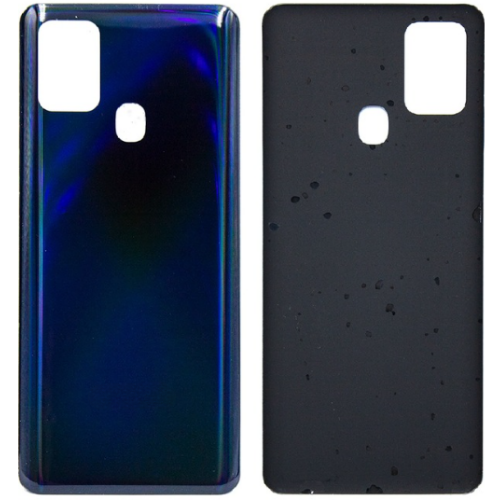 Samsung A21S SM-A217 Uyumlu Arka Pil Kapağı Mavi