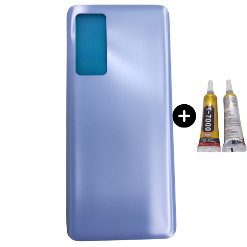 Xiaomi Mi 12 Uyumlu Arka Pil Kapağı Mavi + B7000