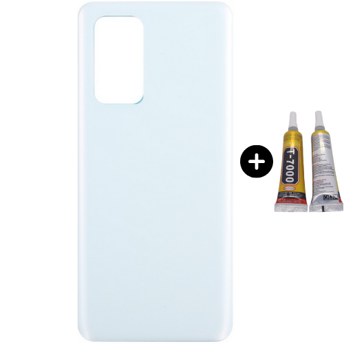 Xiaomi Poco Pocophone F5 Pro Uyumlu Arka Pil Kapağı Beyaz + B7000