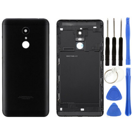 Redmi 5 Uyumlu Full Kasa Arka Pil Kapağı Siyah + Tamir Seti