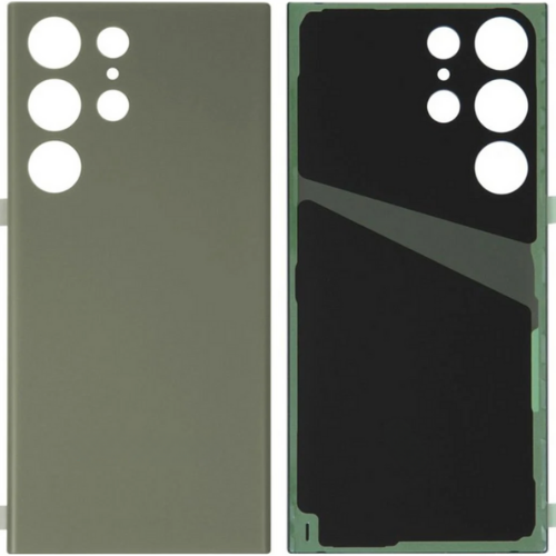 Samsung S23 Ultra SM-S918 Uyumlu Arka Pil Kapağı Yeşil